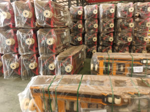 Chariot élévateur à fourche hydraulique manuel SYNGE de 3 tonnes avec longueur de fourche personnalisée pour les restaurants et les imprimeries - Product Image 5