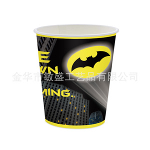 Set di Stoviglie Usa e Getta a Tema <span class=keywords><strong>Batman</strong></span> e Marvel, 16 Pezzi, Bicchieri e Piatti di Carta, Decorazioni per Feste di Compleanno e Varie Occasioni - Product Image 3