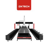 Lourd 12KW 3D 5 axes biseau CNC fibre Laser coupe-tube fer canal acier Angle acier H faisceau Laser découpeuse fournisseur