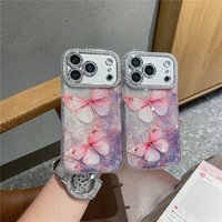 Accessoires de téléphone IMD Blue Butterf.ly, coque personnalisée pour iPhone 17 16 15 14 13 12