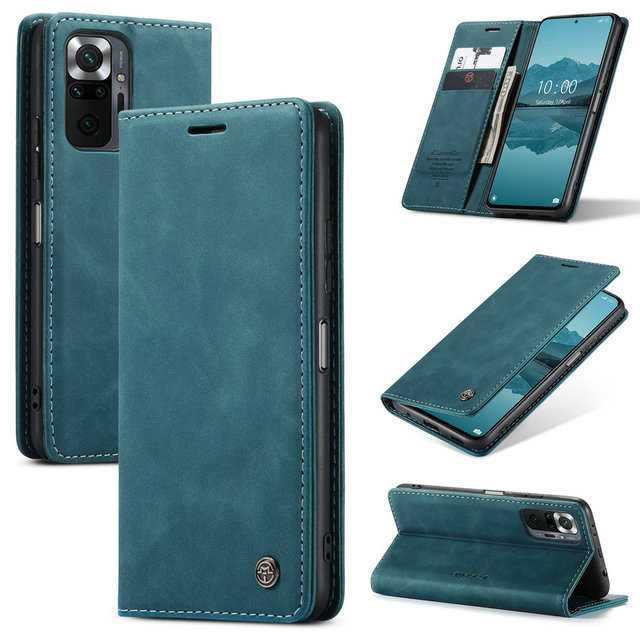CaseMe Luxury Magnetic Leather Cover for OPPO Find X5 Pro Wallet Credit Cards Original Case for OPPO Find X5 Pro TPU Back Cover