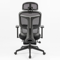 Fauteuil de bureau ergonomique inclinable en maille, confortable, avec repose-pieds réglable, pour cadres et dirigeants - Vente en gros fabricant
