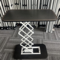 Table pliante d'exposition personnalisée avec logo, épaisseur de plateau en bois de 15 mm, pour présentation en magasin, table hydraulique adaptée aux fêtes