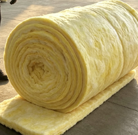 INSULWOOL 48kg/m³ Revêtement en fibre de verre brun avec feuille métallique pour l'insonorisation et la conservation de la chaleur, matériau pour systèmes de ventilation