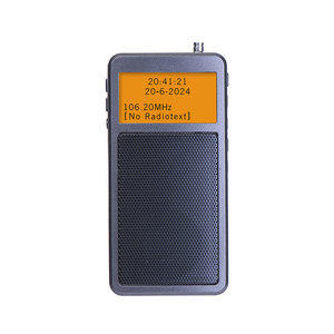 วิทยุ FM ดิจิตอลขนาดพกพา รุ่น Factory Mini พร้อมหน้าจอ LCD แสดงเวลา วันที่ สัญญาณส่งออกสำหรับหูฟังบลูทูธ ช่องรับสัญญาณ USB ชาร์จไฟได้ น้ำหนักเบาพิเศษ - Product Image 1