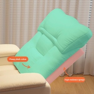 Fauteuil à bascule pliable moderne <span class=keywords><strong>scandinave</strong></span> en tissu, minimaliste, pour salon et loisirs - Product Image 2