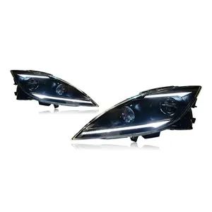 ไฟหน้าโปรเจคเตอร์ LED แบบเรียงลำดับ สำหรับ Mazda 6 GJ ปี 2009-2016 พร้อมไฟ DRL และไฟเลี้ยว ชุดอัพเกรดแบบเสียบปลั๊กใช้งานได้ทันที - Product Image 6