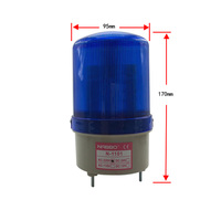 N-1101j  12V~220V  Feux d'avertissement rotatifs intégrés acousto-optiques à LED