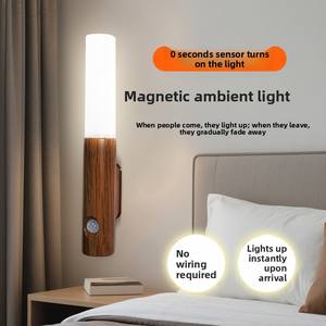 Veilleuse LED moderne à recharge USB avec capteur <span class=keywords><strong>de</strong></span> mouvement intelligent pour éclairage <span class=keywords><strong>de</strong></span> chevet, armoire et maison - Product Image 5