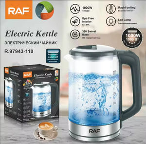 Electric <b>Kettle</b> for Boiling Water Tea Coffee Household Water Bottle Rapid Boiling Led Lamp 360 Swivel - Product Image 5