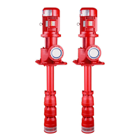 Ensemble de pompe à eau verticale à turbine stationnaire pour puits profond à axe long, pour l'alimentation en eau des hydrants d'incendie