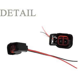 Connecteur d'injecteur de carburant S824, connecteurs de faisceau de câbles, remplacement 15306318 pour GM Ford Dodge LS2 <span class=keywords><strong>LS3</strong></span> - Product Image 3
