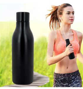 Bouteille d'eau en acier inoxydable en forme de cola avec logo personnalisé - Gobelet isotherme de 18 oz pour la promotion et les activités de plein air - Product Image 4
