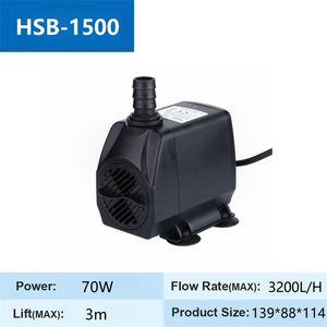 JUYANG 3200L/H カスタム水槽用水中ポンプ 水耕栽培噴水ポンプ 超静音水耕栽培用ポンプ - Product Image 3