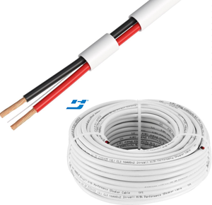 Cable de Altavoz de Alto Rendimiento para Trabajo Ligero, Cable de Altavoz OFC de 2 Núcleos y 16 AWG, Clasificación CL2 CL3 para Instalación en Pared - Product Image 4