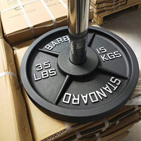 Plaques de poids en fonte VIGFIT Fitness, vente en gros, durables, 20 kg, pour musculation, entraînement de force en salle de sport