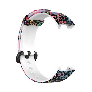 Correa de pulsera deportiva para reemplazo de <span class=keywords><strong>reloj</strong></span> Redmi para Xiaomi Mi Watch Lite banda de <span class=keywords><strong>reloj</strong></span> de silicona impresa colorida suave - Product Image 5