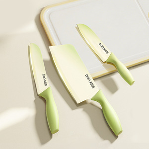Donx Knife Set 3 Pieces Polished Blade Straight Edge For Kitchen Use - Product Image 1