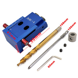 Guía de perforación de aluminio y madera XK-1, plantilla de perforación en ángulo de 15 grados para un posicionamiento preciso de orificios - Product Image 3