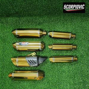 ท่อไอเสียรถจักรยานยนต์ Universal 51MM คุณภาพสูง สแตนเลส <span class=keywords><strong>Yoshimura</strong></span> <span class=keywords><strong>R77</strong></span> สำหรับ Z650 Mt07 Cbr250rr - Product Image 4