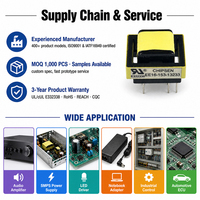 Transformateur haute fréquence EE10 EE16 EE14 EE13 Flyback 220VAC vers 12V, transformateur abaisseur de tension