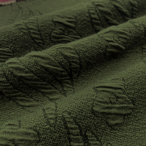 Chất lượng cao Jacquard dệt kim vải 95% polyester 5% spandex sinh thái thân thiện và hữu cơ cho các cô gái của hàng may mặc - Product Image 5