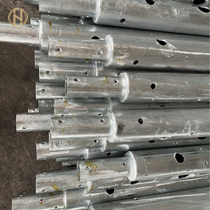 Poste de acero tubular de energía eléctrica galvanizada, postes estampados, precio de empresa - Product Image 4