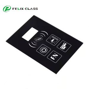 Sonnette électronique OEM pour maison intelligente Sonnette à induction Carte de balayage Panneau de verre Serrure de porte Écran tactile Panneau en verre trempé - Product Image 2