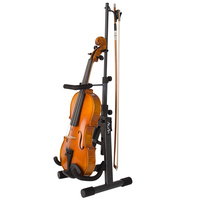 Yinyu GS621 Height Adjustable Ukulele Violin Stand with EVA Holder for Home or Music Classroom