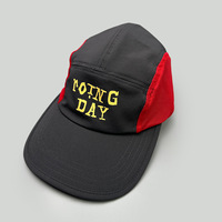 Gorra de Béisbol de 5 Paneles de Secado Rápido, Ligera y Transpirable, con Logotipo Personalizado por Sublimación, Sin Estructura, Suave, para Deportes de Carrera