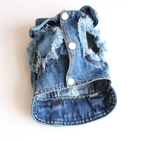 Veste en jean pour chien, nouvelle collection, solide et résistante