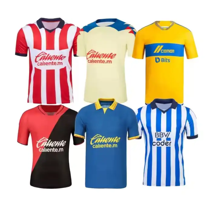 Custom Voetbal Jersey 2023-2024 Nieuw Seizoen Hoge Kwaliteit America Club Voetbalshirt Voetbal Trui Voetbal T-Shirt