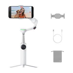 Insta 360 Flow 2 Pro Smartphone alimenté par AI suivi automatique du <span class=keywords><strong>stabilisateur</strong></span> 3 axes de cardan pour <span class=keywords><strong>Iphone</strong></span> et Android - Product Image 2