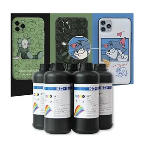 Hersteller System CMYKW Farbstoff drucker unsichtbare T-Shirt Druckmaschine UV-Tinte für Epson Ricoh Gn4/Gn5/Gh2220 Drucker kopf