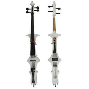 Sinomusik  <span class=keywords><strong>Violoncelle</strong></span> électrique blanc 4/4, instrument de musique, <span class=keywords><strong>prix</strong></span> bas, fabriqué en Chine avec sac et archet, logo personnalisé - Product Image 2