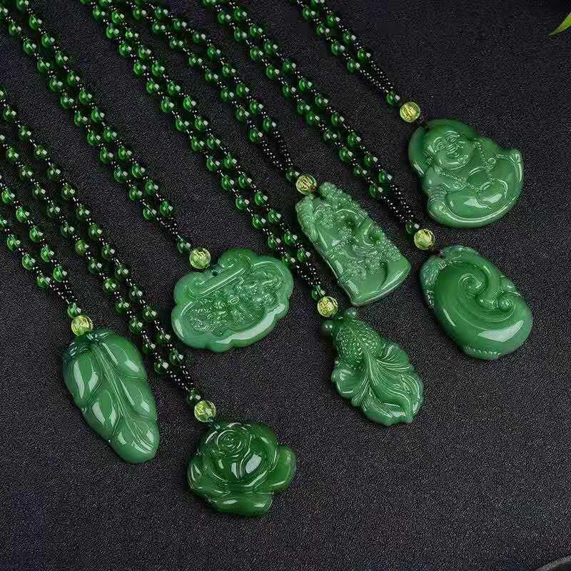 burmese jade pendant