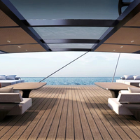 Revêtement de pont en tissu imperméable personnalisé, tapis marin en PVC, ponton de bateau, sol en vinyle tissé, revêtement de sol pour extérieur Infinity