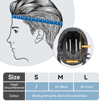 Casco da Bicicletta con Sistema di Sicurezza LED Ricaricabile USB, Leggero, Alla Moda e Intelligente, per Ciclismo su Strada