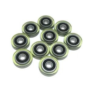 PU Wheels PU68822-5 8x22x5mm Polyurethane Floor Roller Cover 688RS