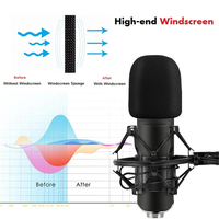 Microphone Col de Cygne OEM en Gros, Cardioïde, Anti-Bruit, Anti-Vent, XLR+3.5mm, Filaire, Métal et Plastique, 20Hz-20kHz