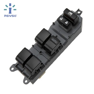PEIVSO สวิตช์ยกกระจกไฟฟ้าแบบตอบสนองได้ รุ่นพรีเมียม 84820-0D130 84820‑12530 สำหรับโตโยต้า โคโรลล่า คัมรี่ ยาริส เวนซ่าด้านคนขับ - Product Image 1