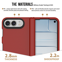 Nouvelle coque de téléphone antichoc en PC et TPU pour iPhone 18 DUO, étui pliable à clapet pour iPhone 18