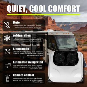 Vente directe usine – Climatiseur électrique de toit 12V/24V pour camions, remorques, bateaux, fourgons et VR - Product Image 6