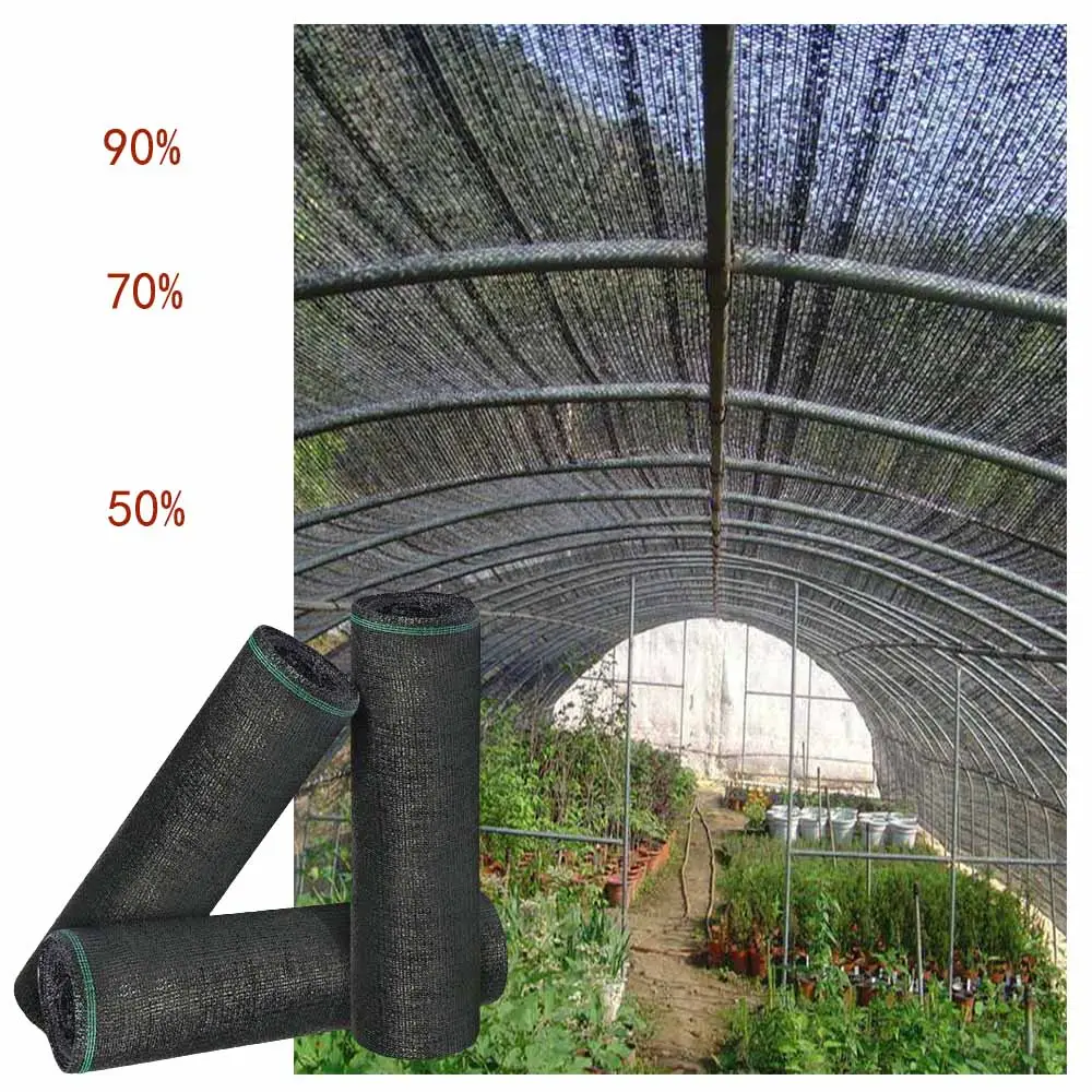 Jaring penahan sinar matahari Anti-uv rol pertanian rumah kaca jaring naungan kualitas tinggi harga rendah