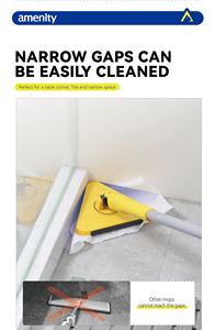 Vadrouille sale jetable sans contact <span class=keywords><strong>pour</strong></span> laver les murs tampons jetables plinthes nettoyage de <span class=keywords><strong>plafond</strong></span> nettoyage ménager manche trop long - Product Image 4