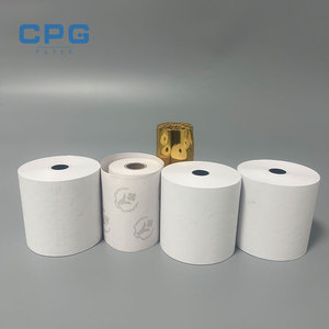 Custom Wholesale Thermal Billing Till Roll Full Area Print Low Dust BPA Free Long Image 80x70mm 70gsm Thermal Billing Till Roll - Product Image 1
