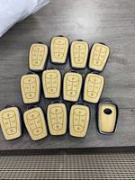 Especificaciones de la marca del logotipo Precio competitivo para Tata Ne Xon Car Key Cover Pu Leather Remote Key Fob Cover case Hecho a mano