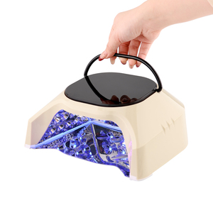 Lámpara de <span class=keywords><strong>Uñas</strong></span> Recargable UV con Cuello de Cisne, Luz Puntual Inalámbrica, Secador de Gel, Kit Profesional de Manicura para Salón - Product Image 2