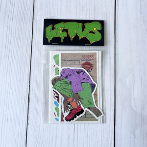 Paquete de Pegatinas Personalizadas Profesionales de Alta Calidad, Hojas de Pegatinas Kiss Cut con Tarjeta de Encabezado, Logotipo Comercial Impreso para Promoción - Product Image 1