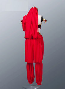 Trajes de baile para niñas, disfraces de vientre <span class=keywords><strong>indio</strong></span> de estilo árabe personalizados para mujeres, disfraces de vientre de danza de competición profesional para niños - Product Image 6